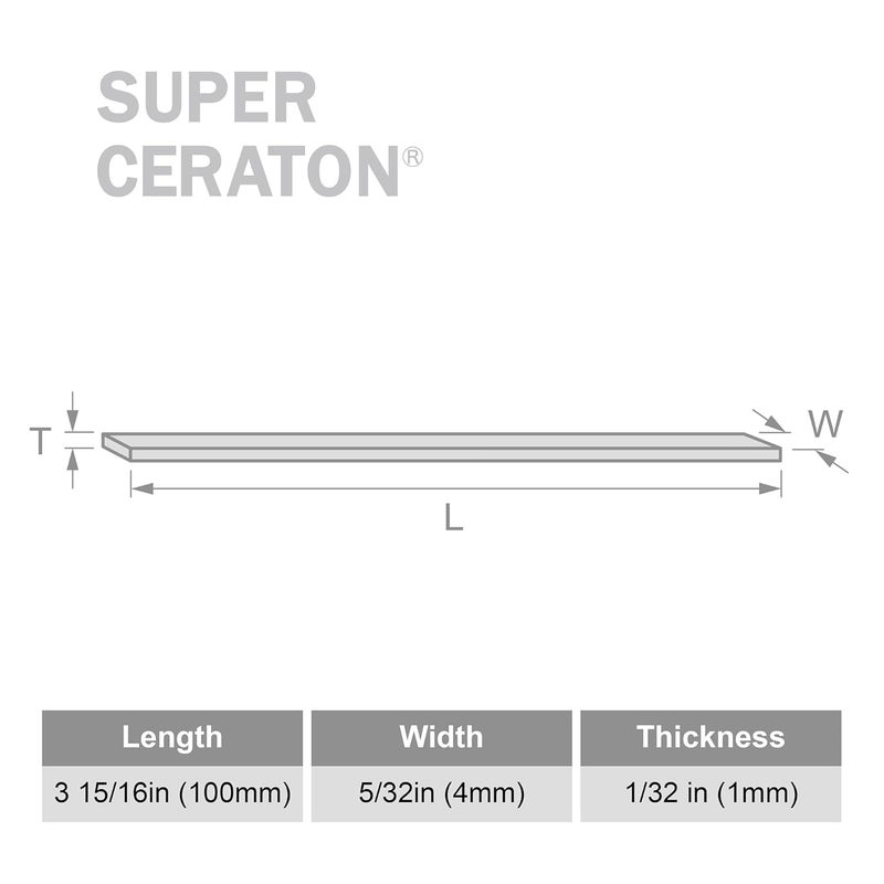 Miracle Super Ceraton Ceramic Fiber Stones Pack of 10-100L x 4W x 1T mm for Metals Wood Mold Grinding Removal Deburr Pneumatic Toos Ultrasonic Tools (#220 Orange) - Image 3